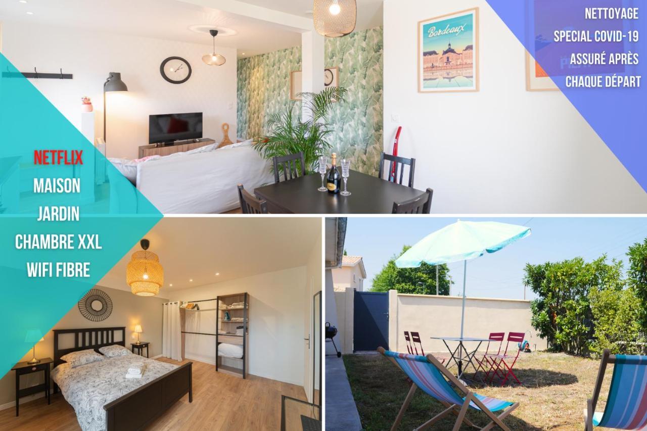 La Capeyronnaise - Maison Cosy - Jardin Mérignac المظهر الخارجي الصورة